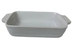Le Creuset Stoneware Loaf Pan 9X5 White Ceramic Baking Dish 19-12 Made France. Fixed Price $32.99.