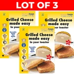 Lot Of 3 Toastabags Non-stick Snack Sandwich Toaster Grilled Cheese 2-PACK. Fixed Price $22.44.