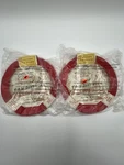 Talisman Designs Silicone Adjustable Pie Shield, 8 To 11.5 Inches, Red 2 Pack. Fixed Price $20.00.