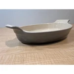 Le Creuset Heritage Stoneware Oval Gratin Dish Never Been Used Grey. Fixed Price $30.69.