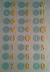 33 Pc Martha Stewart Collection Cookie And Icing Replacement Set. Fixed Price $14.99.