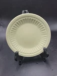 Lenox Green French Perle Groove Stoneware 5 Inche Plate Chips Or Cracks. Fixed Price $14.50.