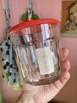 Luminarc Working Glass 500 Ml 16 Oz With Red Lid Jelly Jam Preserves Jar. Fixed Price $31.95.