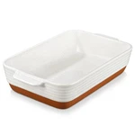 Malacasa Baking Dish 4.8 Qt Ceramic Casserole & Lasagna Pan, 9X13 Inch Deep R.... Fixed Price $48.77.