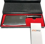 Imarku 7" German High Quality Carbon Steel Chef Cleaver Ideal Weight Balance. Fixed Price $32.99.