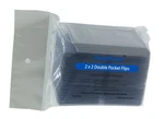 2X2 Double Pocket Coin Flips Holders 100 Pack + Inserts Guardhouse Clear Pouches. Fixed Price $17.99.