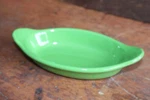 Hall Vintage Ceramic Green Oval Baker Dish 527. Fixed Price $9.95.