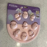 Trudeau Chicks Eggs Cupcake Pan Structure Silicone Mold Easter Baby Shower. Fixed Price $11.90.