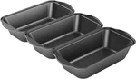 Tiawudi 3 Pack Nonstick Carbon Steel Baking Bread Pan, Large Loaf 9 1/2" X. Fixed Price $22.17.