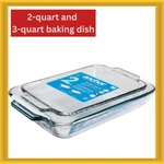 Anchor Hocking Oven Basics Glass Baking Dishes Rectangular Value (2 Pack Set). Fixed Price $32.99.