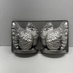 Nordic Ware Classic 3D Pan, Double Turkey, Made The Usa. "aluminum". Fixed Price $39.95.