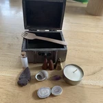 Portable Wiccanaltar Kit Ritual Set Protection. Fixed Price $15.25.