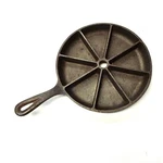 Lodge Cast Iron Wedge Cornbread Skillet Pan 9 8CB Made In Usa. Fixed Price $24.90.
