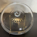 Pyrex Replacement Glass Lid 624C 1.5 Inch Knob. Fixed Price $16.50.