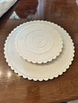 Wilton Trim-n-turn Cake Decorating Turntable 12" X 1" 8 Stand. Fixed Price $10.75.