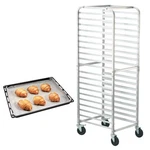 Vevor 20 Sheet Commercial Bun Pan Kitchen Aluminum Baking Racks Brake Wheel. Fixed Price $174.90.