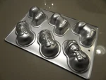 Wilton Mini Cake 6 Cavity Pan Snowman/stocking Christmas 2105-189. Fixed Price $10.99.