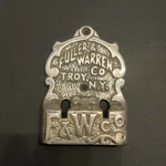 Antique Fuller & Warren Co Cast Iron Stove Name Plate Plaque Troy Ny 19TH. Fixed Price $19.99.