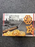Nordic Ware 7 Pc Deluxe Aluminum Double Rosette & Timbale Box 01306. Fixed Price $25.00.