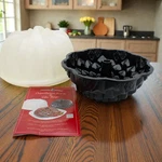 Nordicware Heavy Cast Aluminum Chrysanthemum Bundt Pan & Cake Keeper. Fixed Price $69.00.