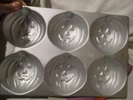Wilton Vintage 1989 Mini Cake Pan Set Of 6 Individual Pumpkins 508-1040. Fixed Price $13.49.