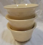 Chantal Ramekins Off-white 1/2 Cup Basket Weave 93-BKRM07 Ceramic Set Ivory. Fixed Price $16.99.