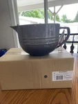 Le Creuset Stoneware Deep Batter Mixing Bowl, 3L Oyster Box Great Color. Fixed Price $83.95.