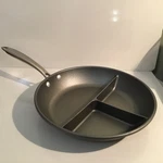 Nordic Ware Made Usa 3-IN-1 Divided Saut Pan. Fixed Price $29.99.