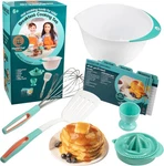 Masterchef Junior Breakfast Cooking Set 6 Pc Kit W Real Tools For Kids. Fixed Price $34.99.