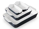Sweejar Ceramic Bakeware Set Of 4, Casserole Dishes For Oven, Rectangular Bak.... Fixed Price $44.88.