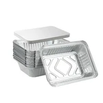 25PACK Disposable Aluminum Foil Pans With Lids, Heavy Duty Bread Tins 2.25LB .... Fixed Price $20.87.