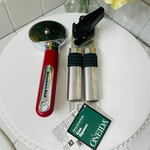 Kitchenaid Stainless Steel Gourmet Pizza Cutter Wheel & Oneida Can Opener Set. Fixed Price $17.60.