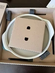 Pampered Chef Round Baking Stone 15" Large 1379 Pizza Pan With Handles Brand New. Fixed Price $45.00.