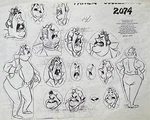 George Darling Peter Pan Model Sheet Disney Animation Photocopy. Fixed Price $9.99.