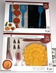 Set Kids Celebrate Thanksgiving Cookie & Cake Baking Kit Lot 9 Pc, 2X. Fixed Price $15.00.