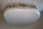 Vintage Corning Ware Romarin Casserole Dish Spice Of Life A-10 With Glass Lid. Fixed Price $47.95.