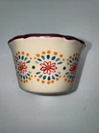 Pioneer Woman 7 Oz Stoneware Colorful Scalloped Ramekin. Fixed Price $7.60.