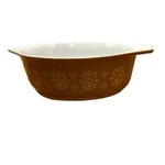 Vintage Pyrex Regency Promotional Brown 1.5 Quart Baking Dish Usa Made. Fixed Price $17.65.