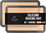 16.5"X11.6" 2-PACK Silicone Baking Mat Reusable Nonstick Sheet Dark. Fixed Price $19.03.