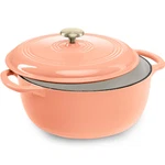 Best Choice Products 6 Quart Cast-iron Dutch Oven Heavy-duty Kitchenware W/ Enam. Fixed Price $42.99.