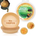 9 Inch Disposable Air Fryer Paper Liners Non Stick Baking Parchment 100 Count. Fixed Price $18.29.