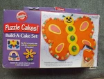 Wilton Puzzle Build Cupcakes Pan Kit Set Baking Butterfly Flower Purse Party. Fixed Price $15.99.