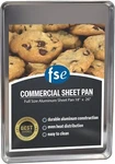 Fse Commercial Sheet Pan, Full Size, 16-GAUGE, Aluminum Bun 18" X 26", Silver. Fixed Price $54.00.
