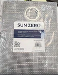 Sun Zero Kline Burlap Weave Thermal 52 X 84IN Blackout Grommet Curtain Gray. Fixed Price $14.98.