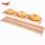 1 Pair Boards For Baking Bagels Cedar And Burlap (red). Fixed Price $19.99.