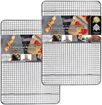 Kitchenatics Heavy Duty Half Sheet Cooling Racks, Rust Resistant Stainless Steel. Fixed Price $47.45.