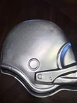 Vintage Wilton Football Helmet Cake Pan Aluminum 502-2723 11 Inch 1979. Fixed Price $7.19.