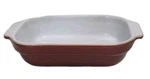 Emile Henry Red Casserole Baking Dish 96.09 Modele Depose France 5.5" X 7.5". Fixed Price $19.99.