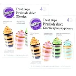 Wilton Treat Pop Mold Holder Maker Cake Dessert Display 8-PIECE 7.25 X 1.75 In.. Fixed Price $15.19.