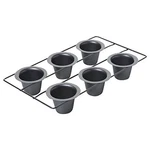 Chicago Metallic Professional 6-CUP Popover Pan, 15.5-INCH-BY-9-INCH. Fixed Price $28.09.